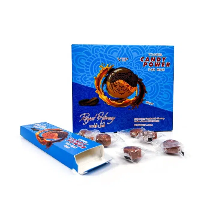 Tiger Power Candy Blue 60pc