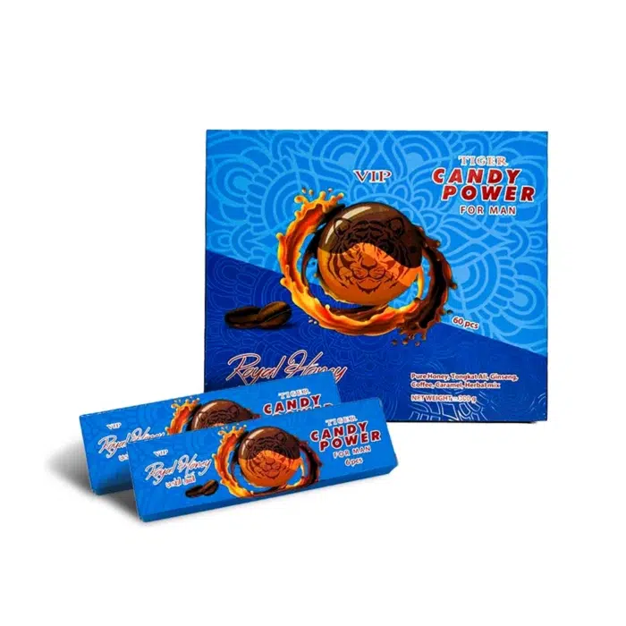 Tiger Power Candy Blue 60pc