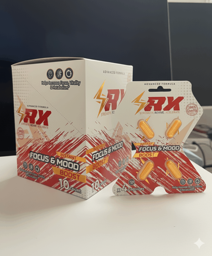 SRX instant focus and mood boost 4ct 3pks - Image 2