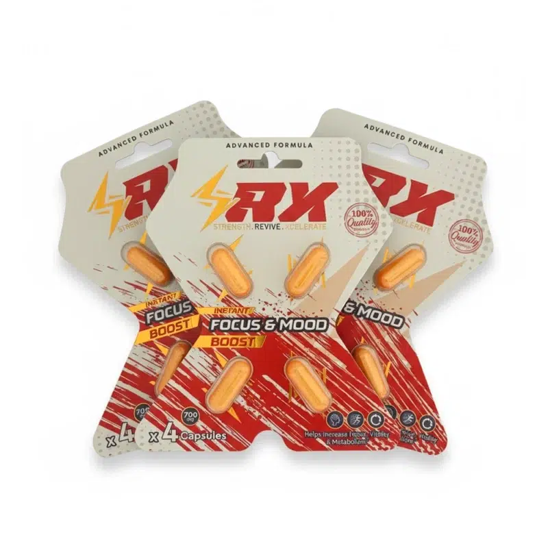 SRX Instant Focus & Mood Boost Packets Dietary Supplement to Improve Focus, Mood, and Increase Natural Energy